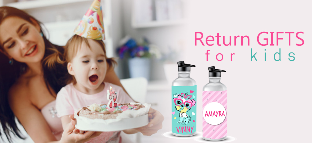 Kids Birthday Return Gifts - How about personalized gifts?