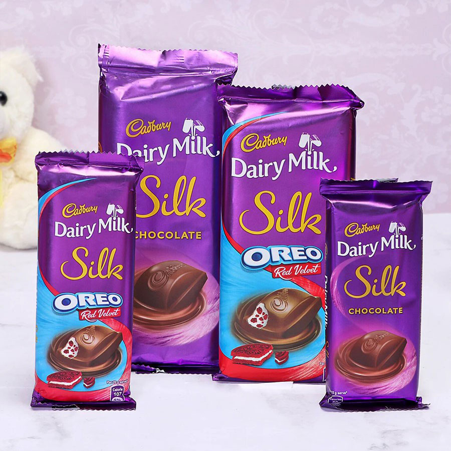 Cadbury Silk Pralines Chocolate Gift Box, 264 g : Amazon.in: Grocery &  Gourmet Foods