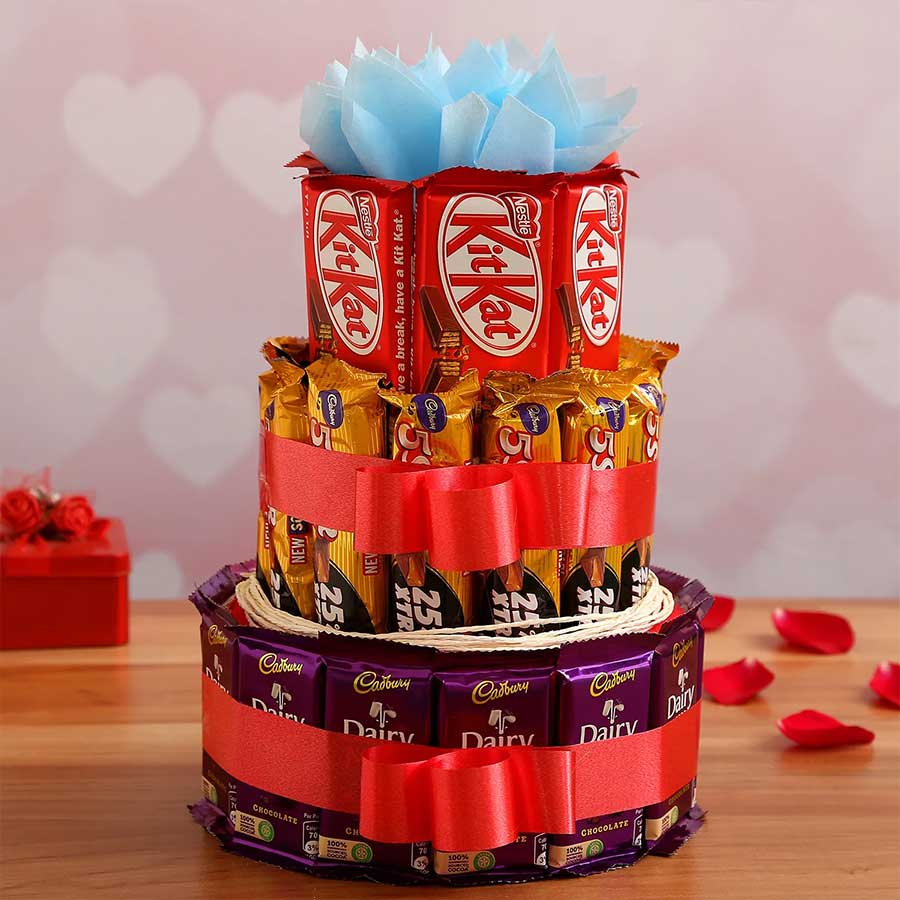 Compartes Chocolates Compartés Signature Chocolate Gift Tower on Marmalade  | The Internet's Best Brands