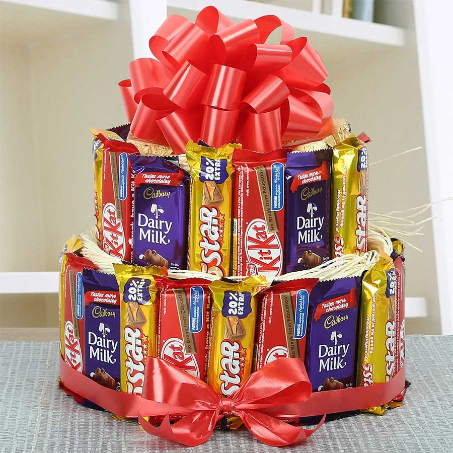 Heavenly Sweets Chocolate Gift Box 1.2KG - Retro Chocolate Box Gift India |  Ubuy